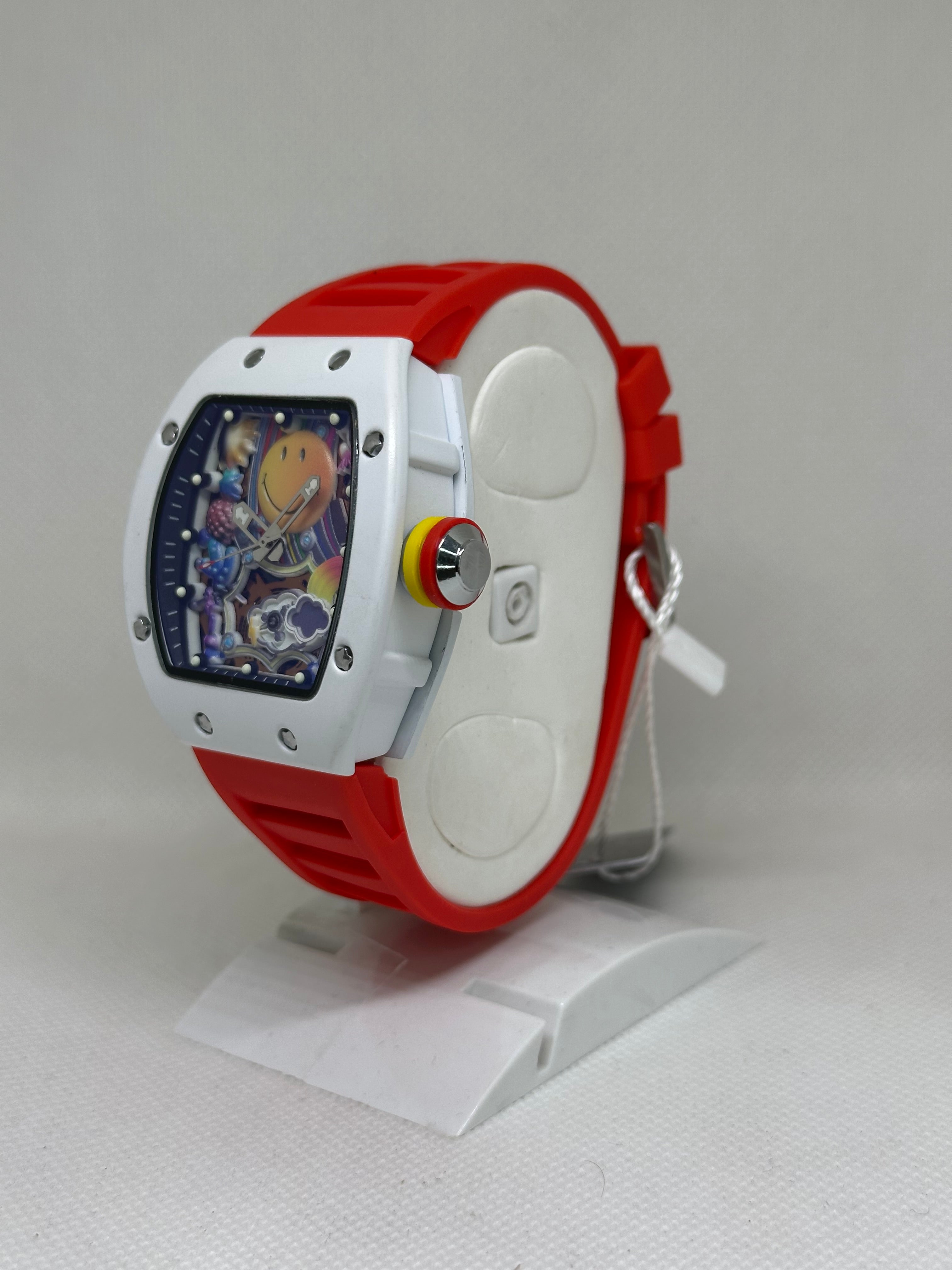 Richard Mille Smiles Watch – Premium Silicone Strap | Luxury Designer Edition