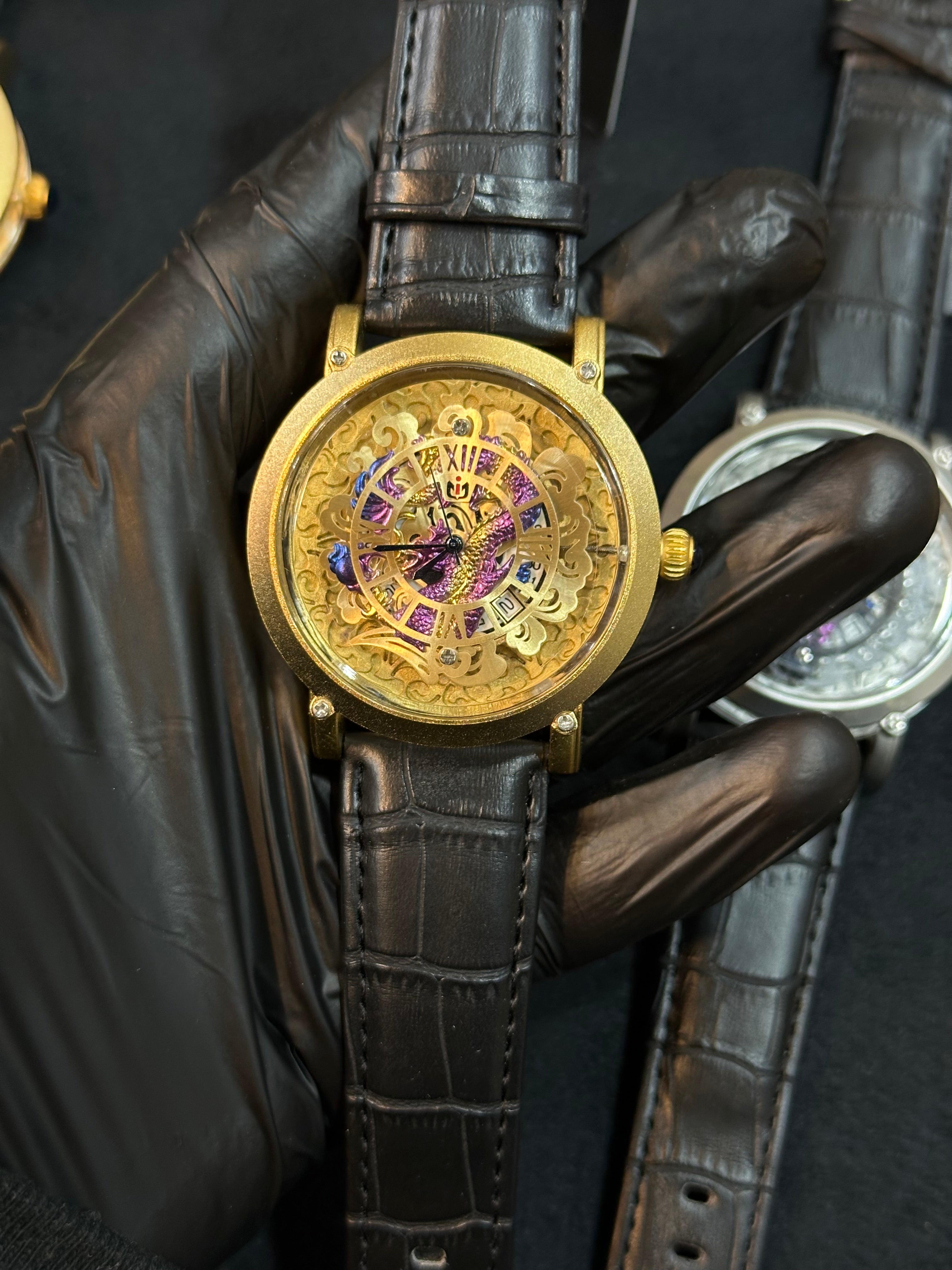 Jacob and co dragon design watch
