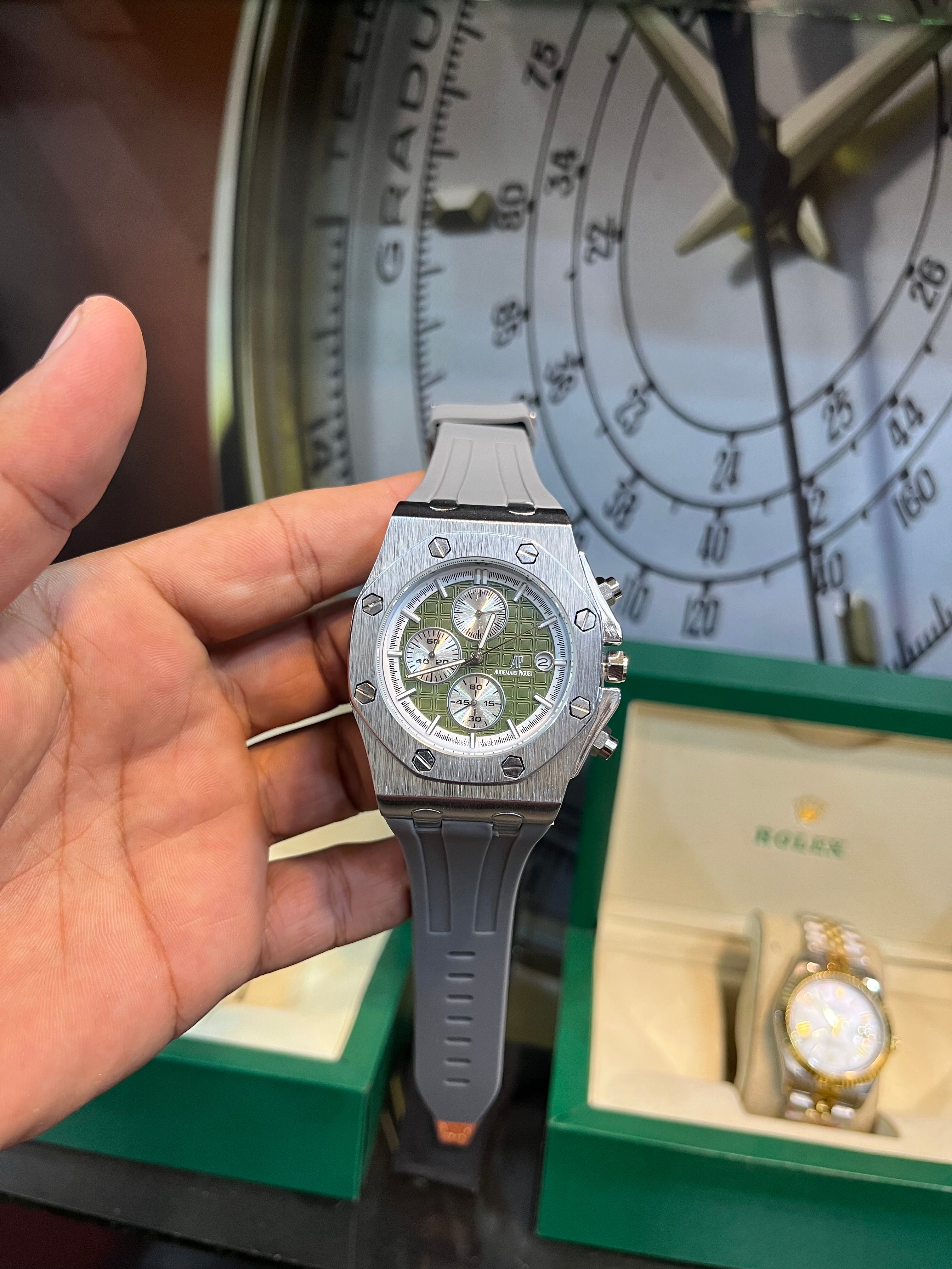 AP Audemar Piguet metal Body heay Rubber straps 🔥⌚️