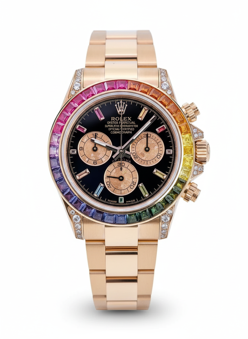 Rolex Dripped In Diamonds Rose Gold