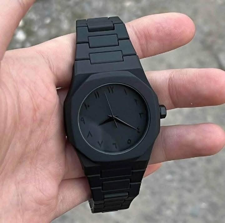 Black Arabic Aura Watch⌚️🔥